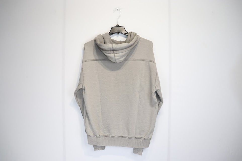 Balmain o1rshd1 Logo Embroidered Hoodie in Grey Size US XL / EU 56 / 4 - 5 Thumbnail
