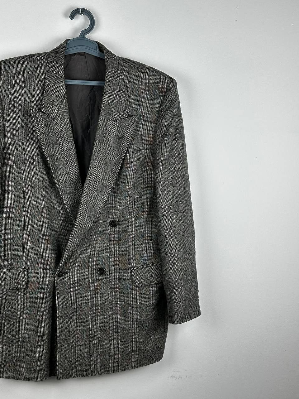 Vintage × Yves Saint Laurent Yves Saint Lauren YSL Wool Double Breasted Blazer Jacket Size US M / EU 48-50 / 2 - 4 Thumbnail