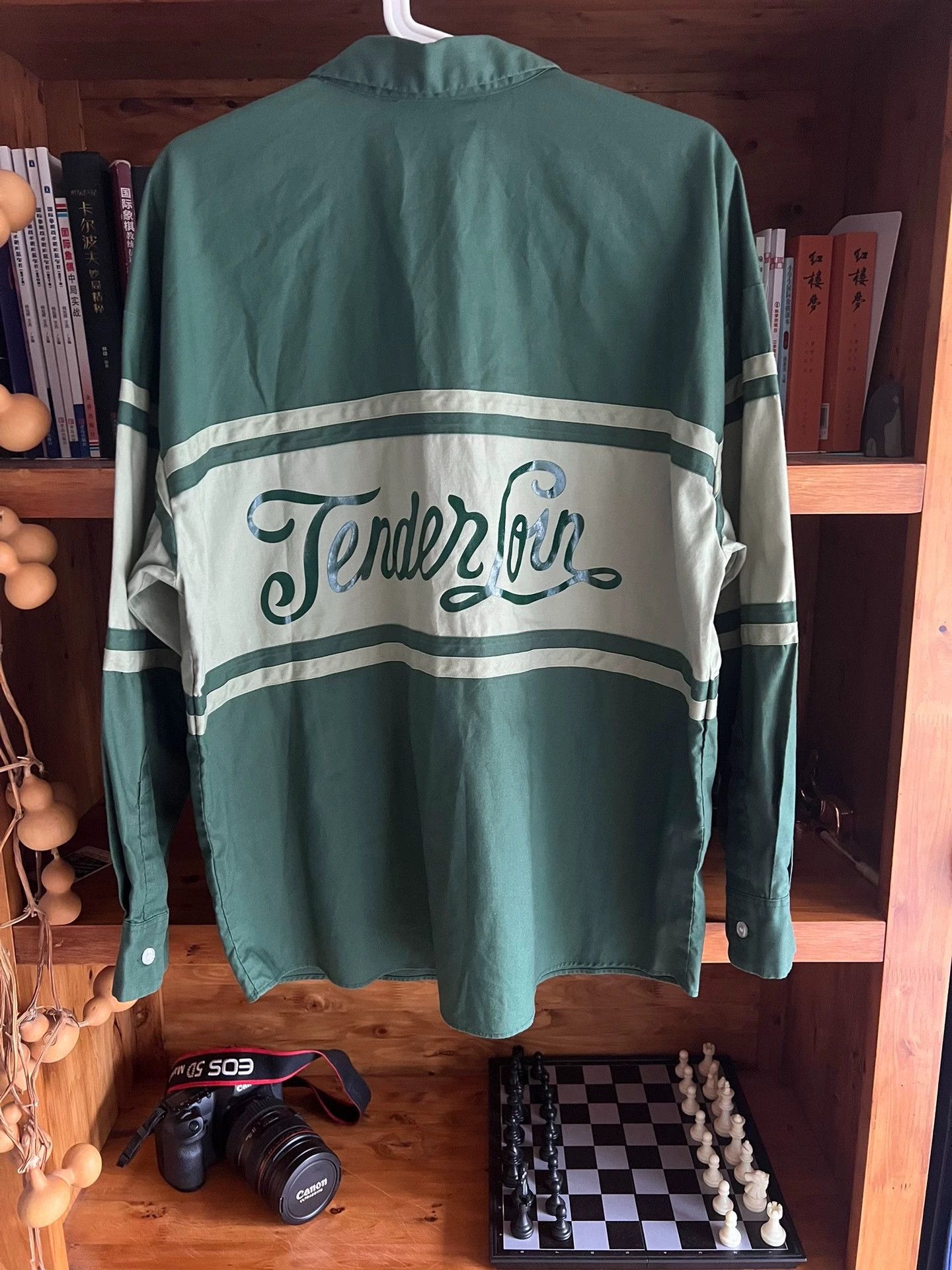 Tenderloin Tenderloin Workwear Color Block Long Sleeve Shirt Rare Japan Size US S / EU 44-46 / 1 - 7 Thumbnail