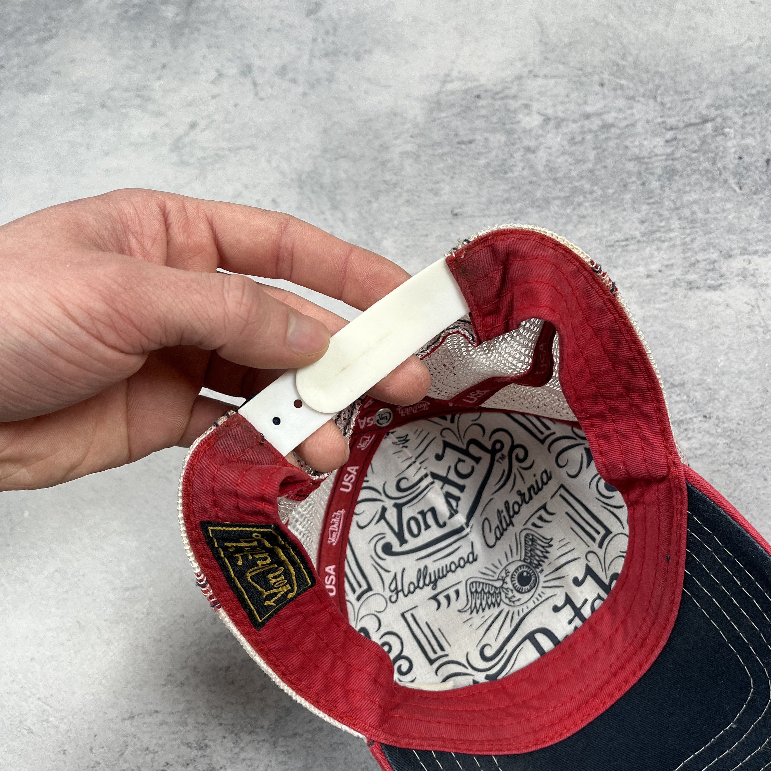 Von Dutch Von Dutch Big Logo Y2K Trucker Hat Size ONE SIZE - 16 Thumbnail