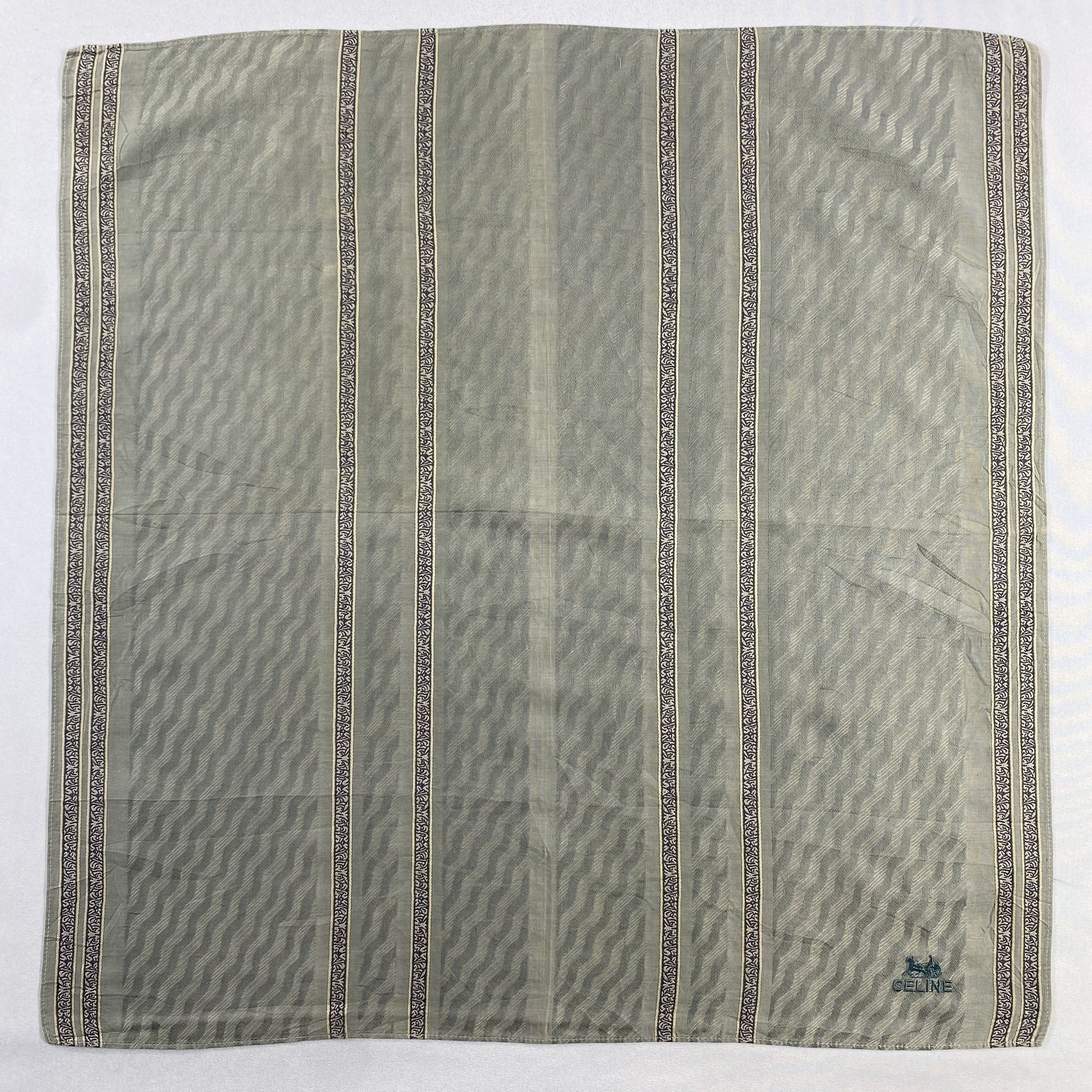 Celine × Vintage Celine Bandana/ Handkerchief / Neckerchief-P1725 Size ONE SIZE - 1 Thumbnail