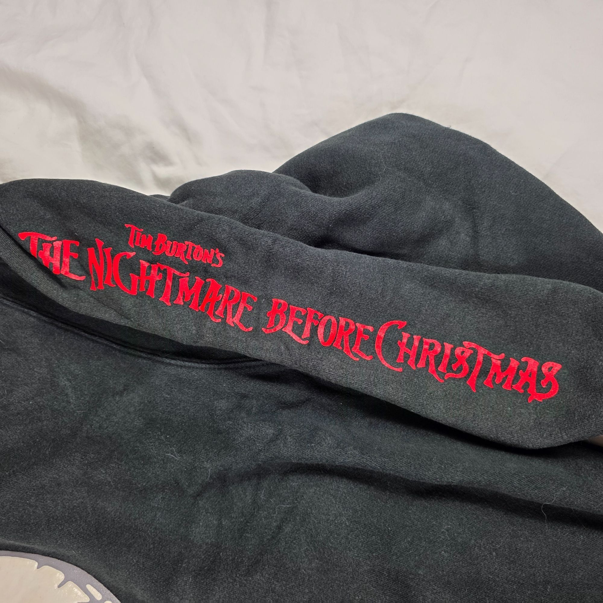 Disney Disney The Nightmare Before Christmas Adults XL Black Hoodie Size US XL / EU 56 / 4 - 4 Thumbnail