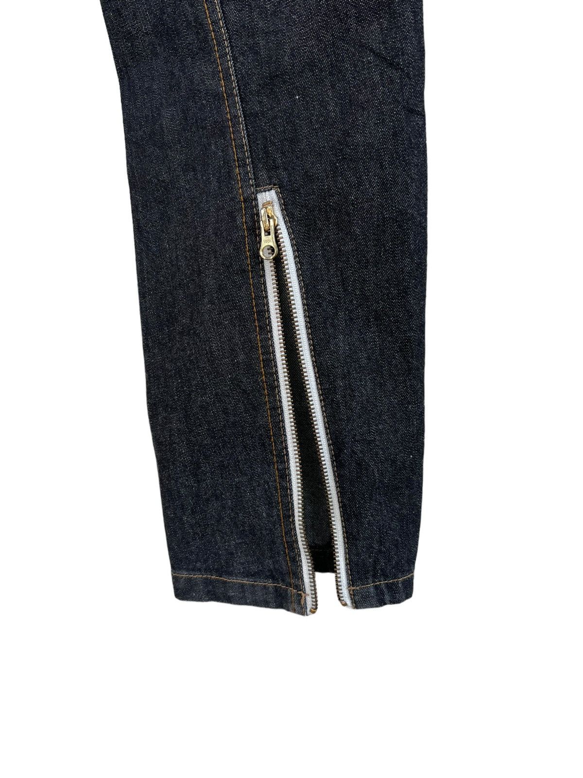 PPFM PPFM Zippable Back Zip Hem Skinny Denim Jeans Size US 30 / EU 46 - 20 Thumbnail