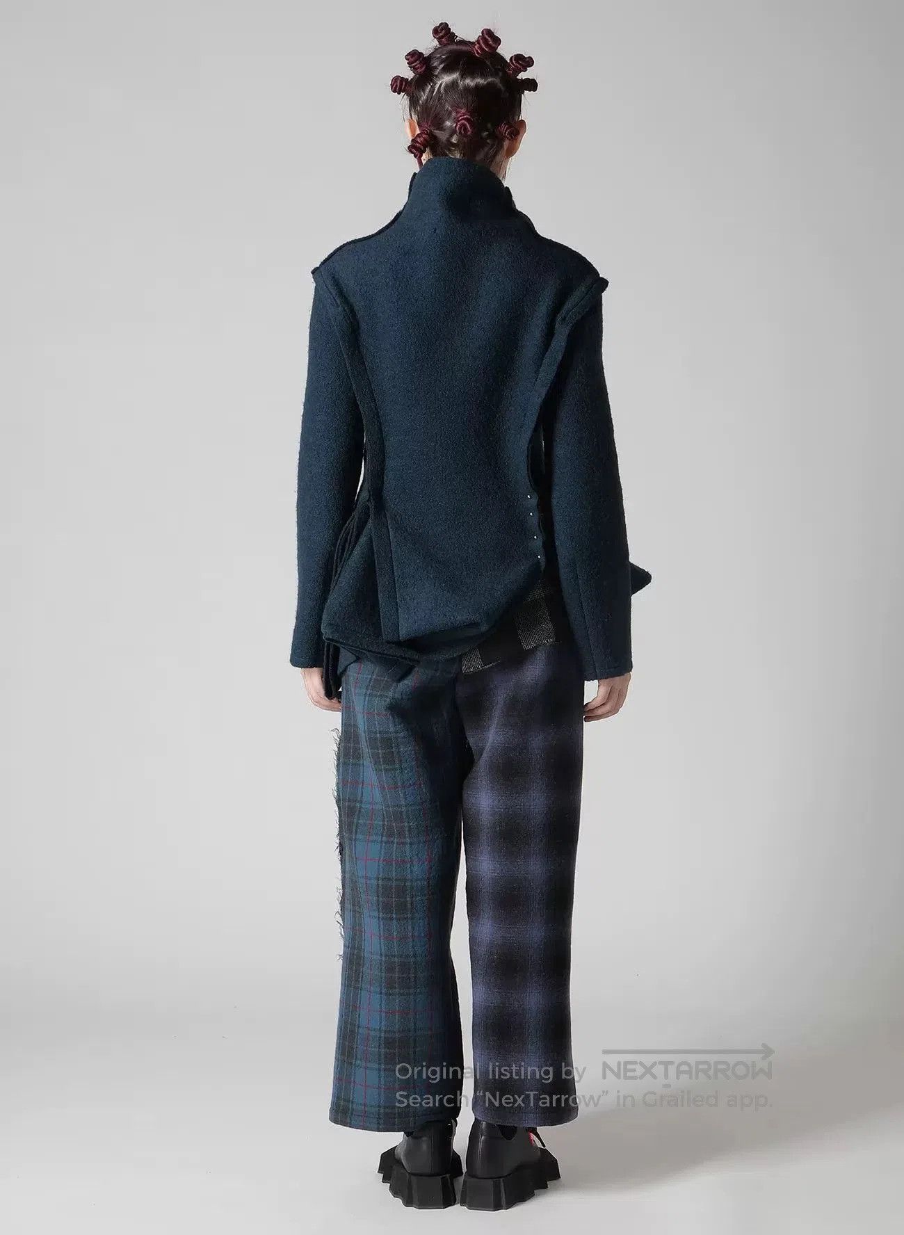 Other Wool Pile Square Cutting Pullover. Size S / US 4 / IT 40 - 3 Thumbnail