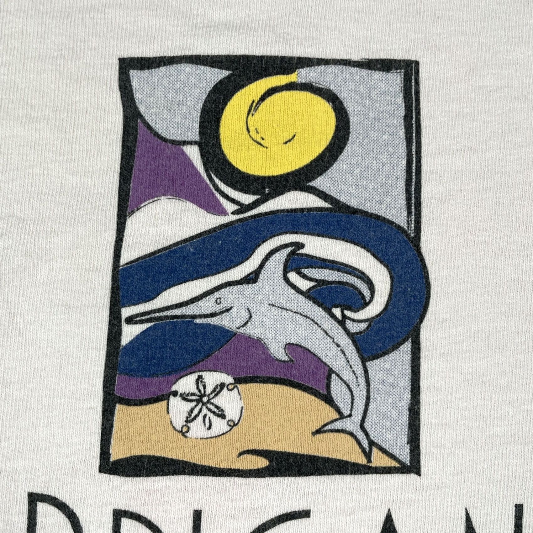 Gildan VINTAGE Gildan T-Shirt Brigantine California 90s Mens Large Pink Tee Shirt Crew Neck Regular Fit Size US L / EU 52-54 / 3 - 4 Thumbnail