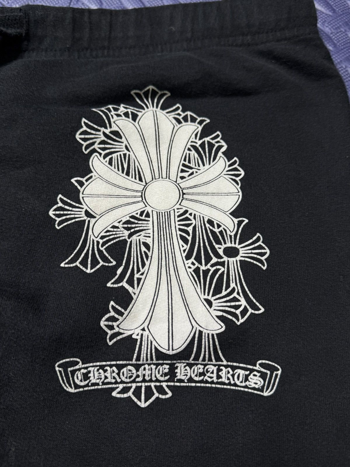 Chrome Hearts Chrome Hearts - Vintage Cemetery Cross Sweatpants Size US 31 - 6 Thumbnail