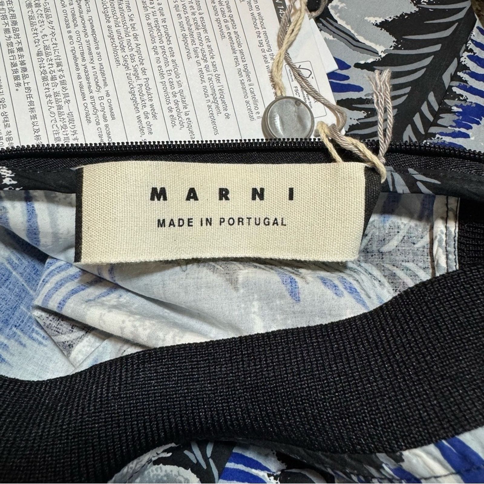 Marni Marni Poplin St. River Dress Made in Portugal Blue sz XXS/36 Size XXS / US 00 / IT 34 - 9 Thumbnail