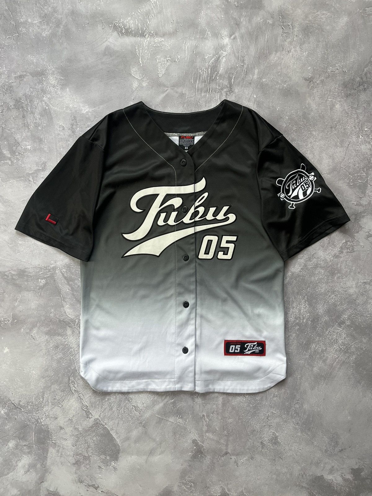 Fubu Vintage Fubu Y2K Jersey Shirt Short Sleeve Black/White XS Size US XS / EU 42 / 0 - 1 Thumbnail