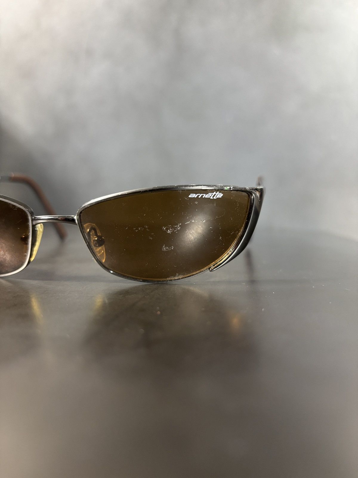 Arnette Vintage Arnette Sunglasses Colt 3019 Made in Italy 90s 2000s Size ONE SIZE - 12 Thumbnail
