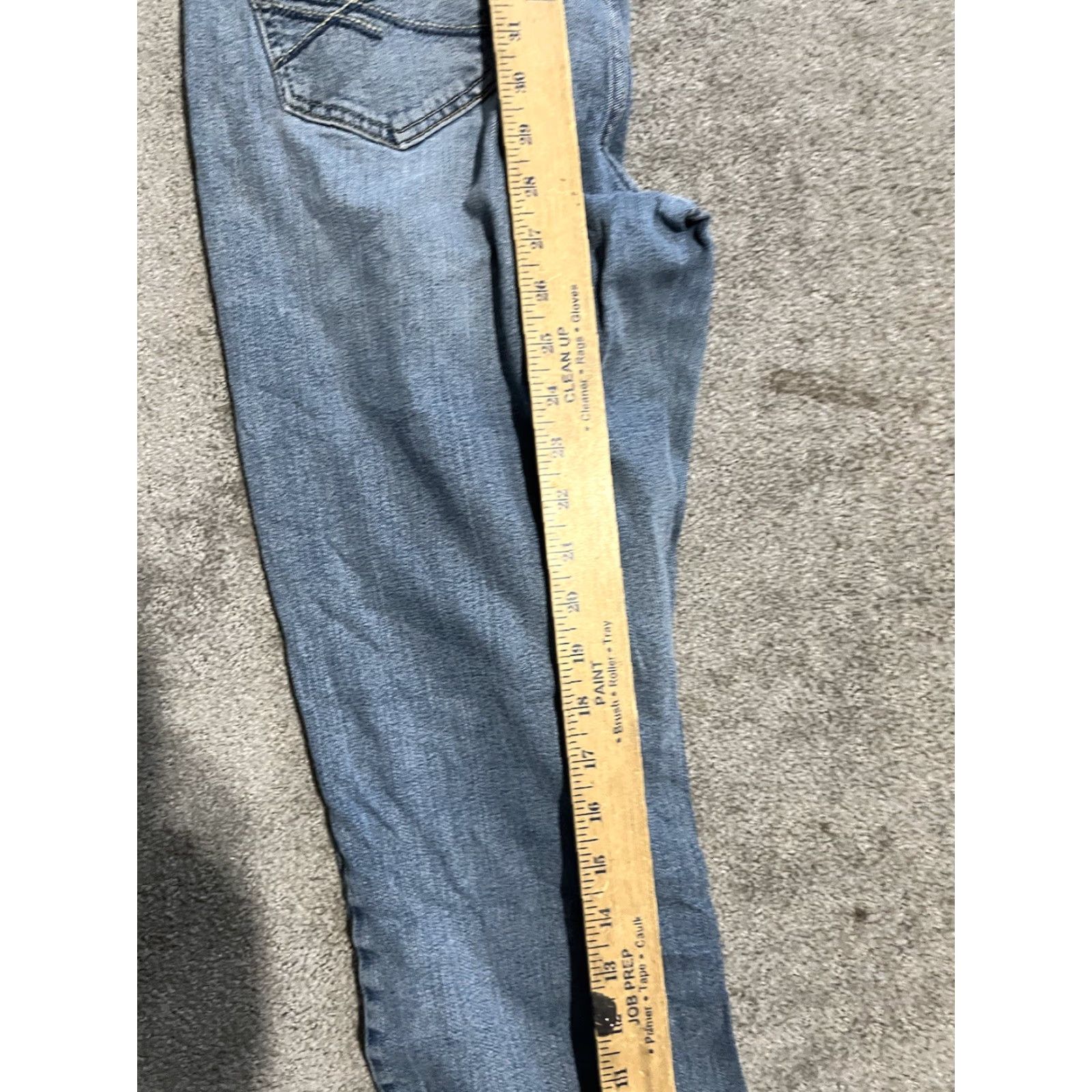 Aeropostale AEROPOSTALE Women’s CURVY BOOT JEANS Sz 12 Regular Cowgirl Western Size 34" / US 12 / IT 48 - 7 Thumbnail