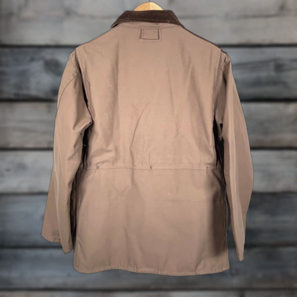 Vintage VINTAGE 10X MFG CO Shooting Jacket Men 42 Large Brown Talon Zip Game Pocket Hunting Jacket Size US XS / EU 42 / 0 - 1 Thumbnail