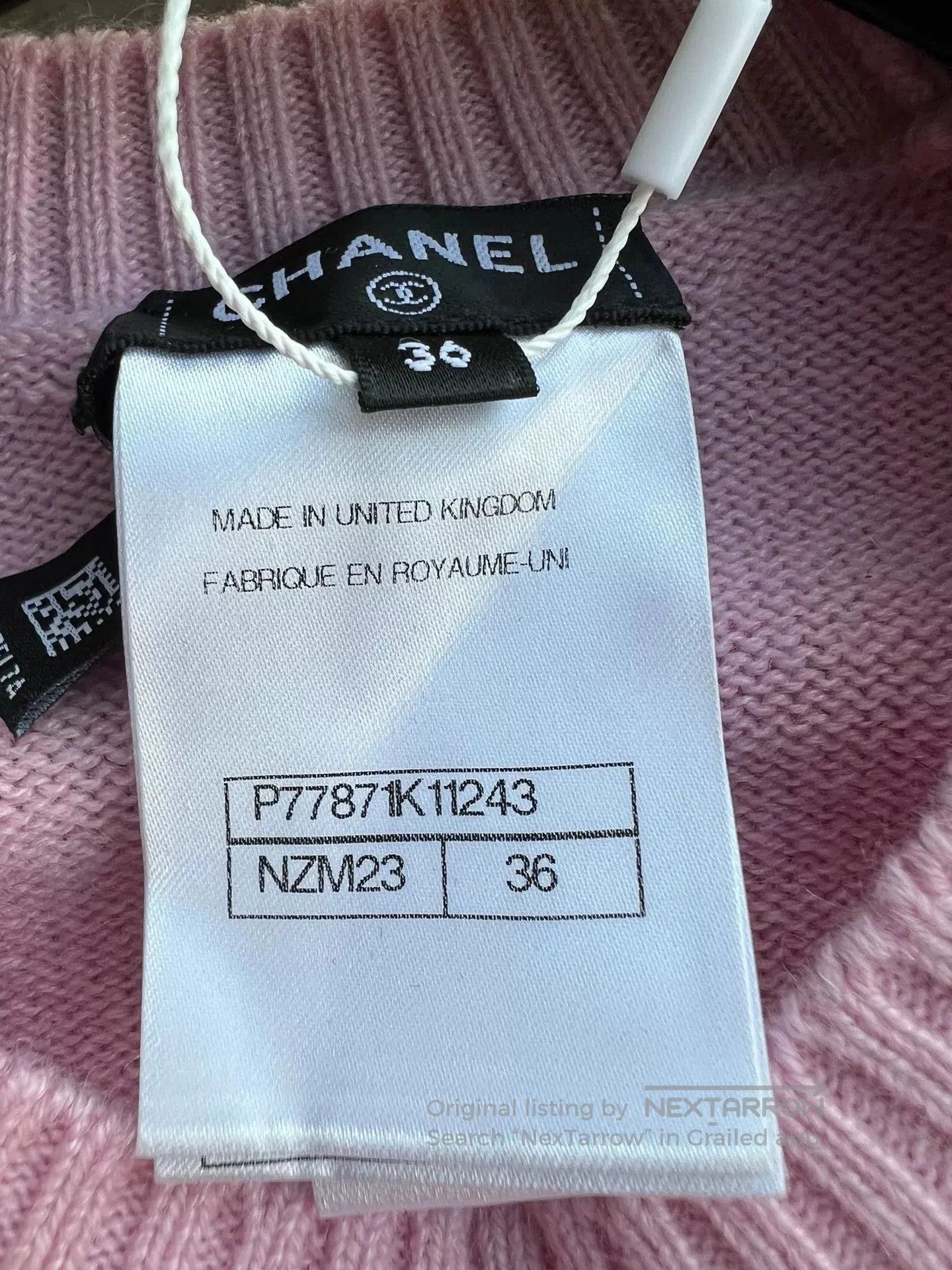 Chanel Chanel 24B Backpack Buckle Sweater. Size US S / EU 44-46 / 1 - 3 Thumbnail