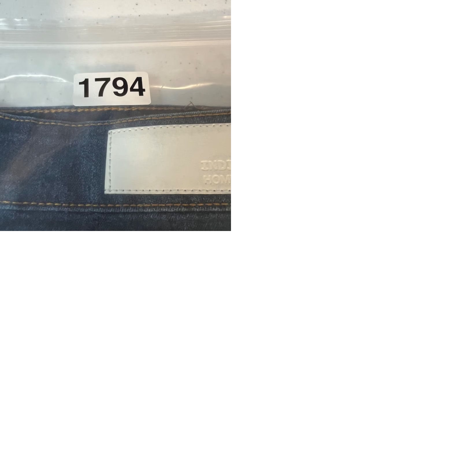 Vintage Indigo Homme Mens Jeans 36 x 30 Slim Denim Stretch Cotton 5-Pocket Straight Blue Regular Size 36 Inseam 28 Vintage: No Size US 36 / EU 52 - 9 Thumbnail