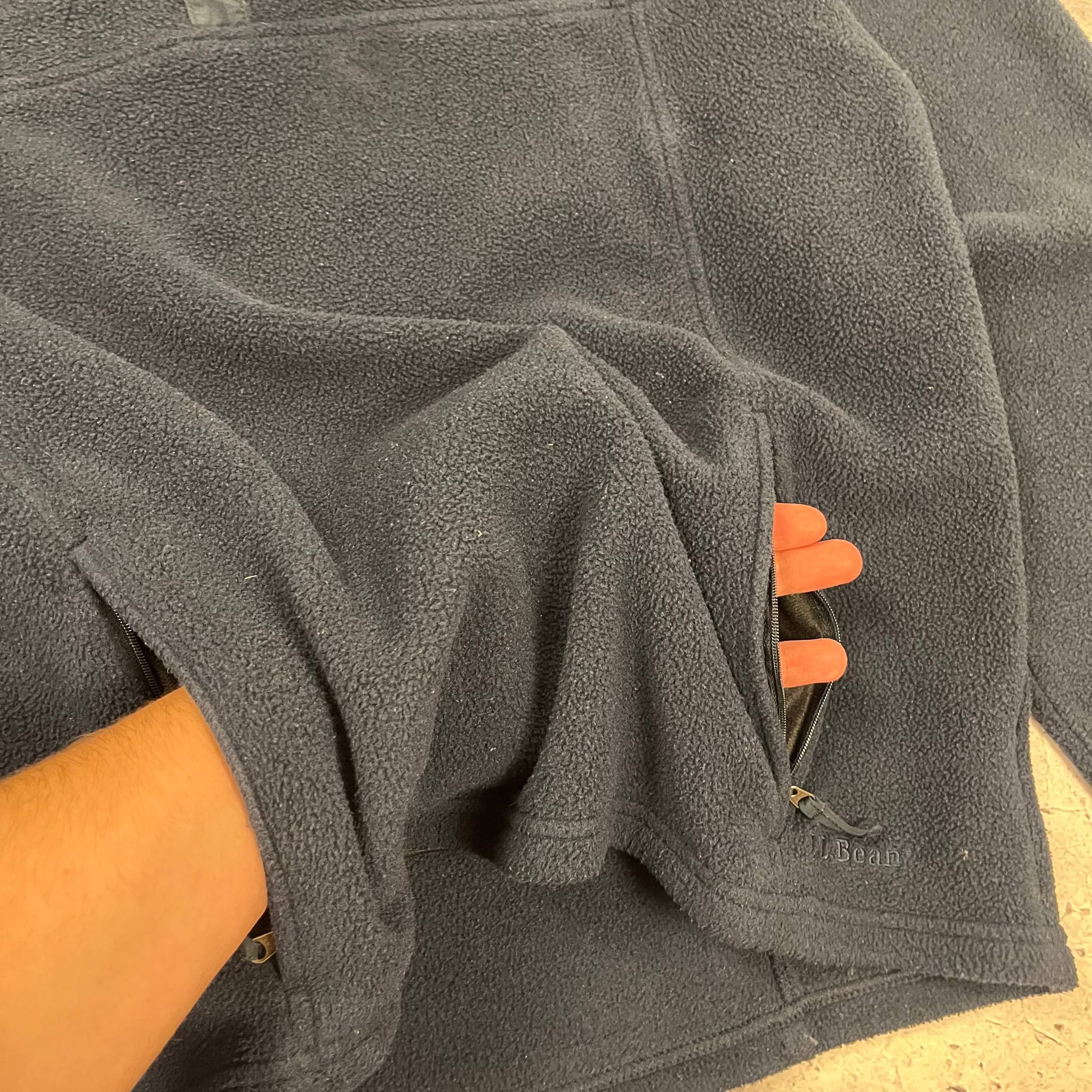 L.L. Bean T-Snap Fleece Polartec Vintage USA Gorpcore