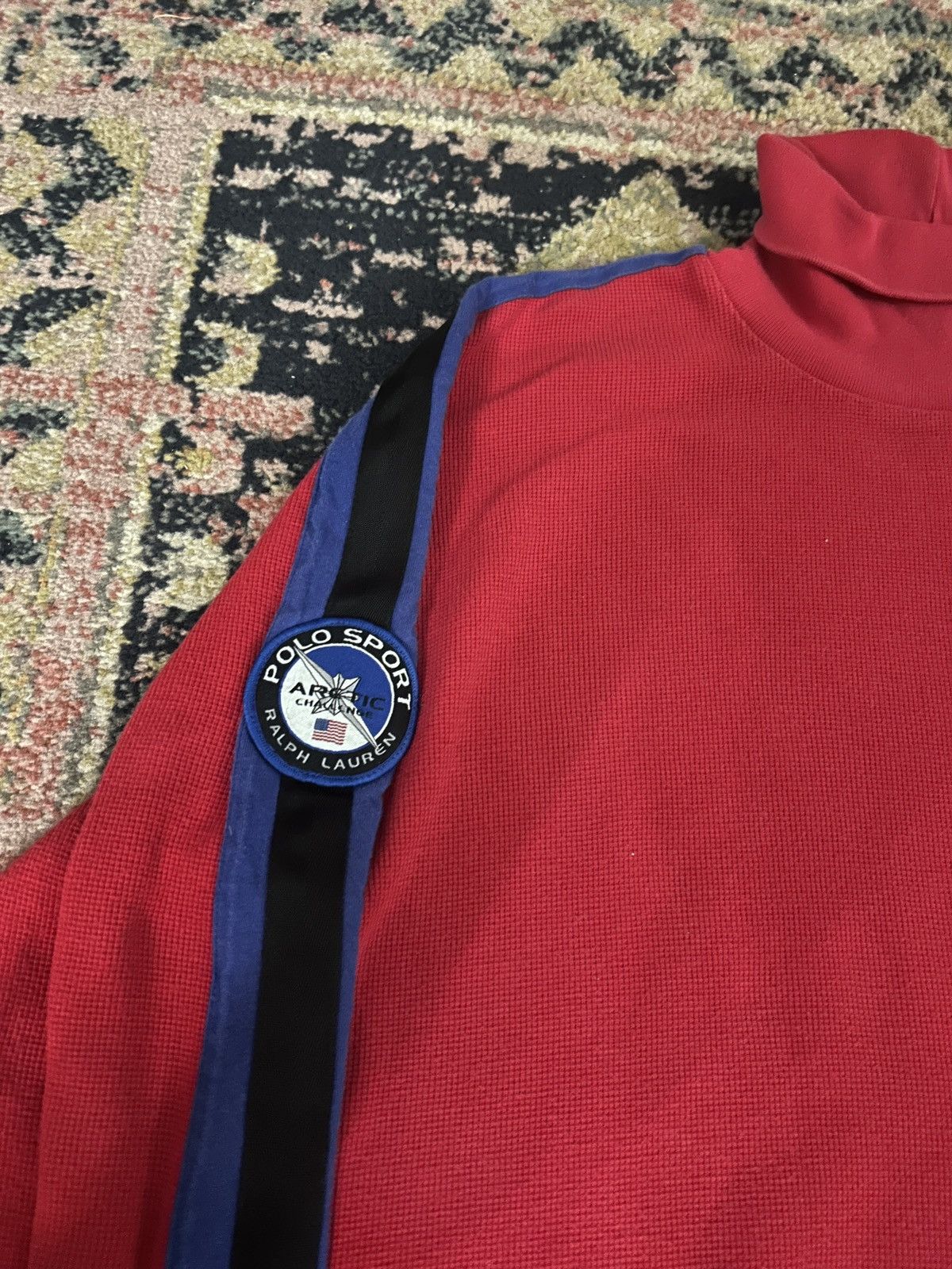 Polo Ralph Lauren Vtg 90s Polo Sport Ralph Lauren Arctic Challenge Turtleneck Size US XL / EU 56 / 4 - 5 Thumbnail