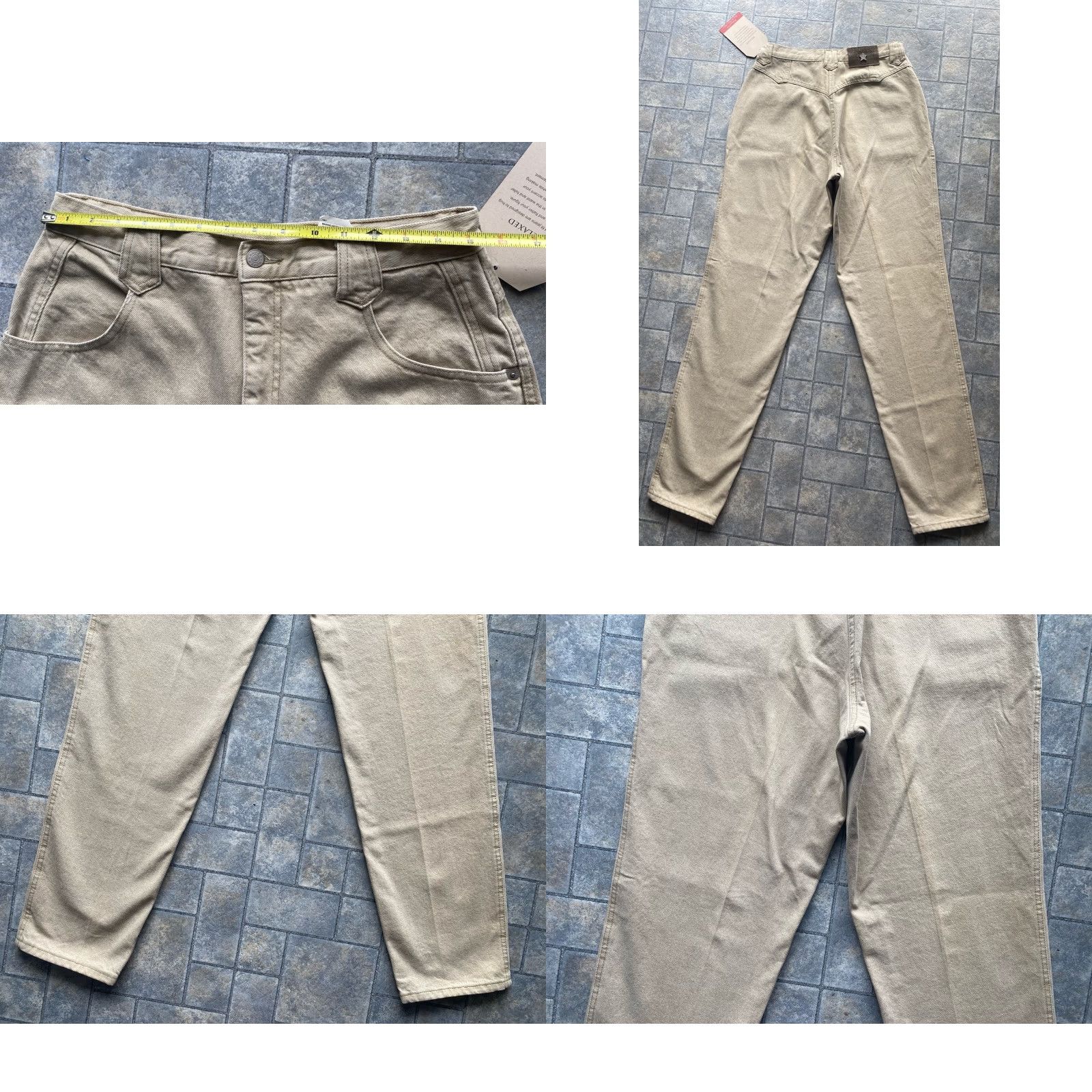 Roper VINTAGE Roper Jeanswear Jeans Pants Women’s 17/18 Made In USA Beige Womens Jeanswear Pants 17/18 Beige VTG Size 38" / US 16 / IT 52 - 9 Thumbnail
