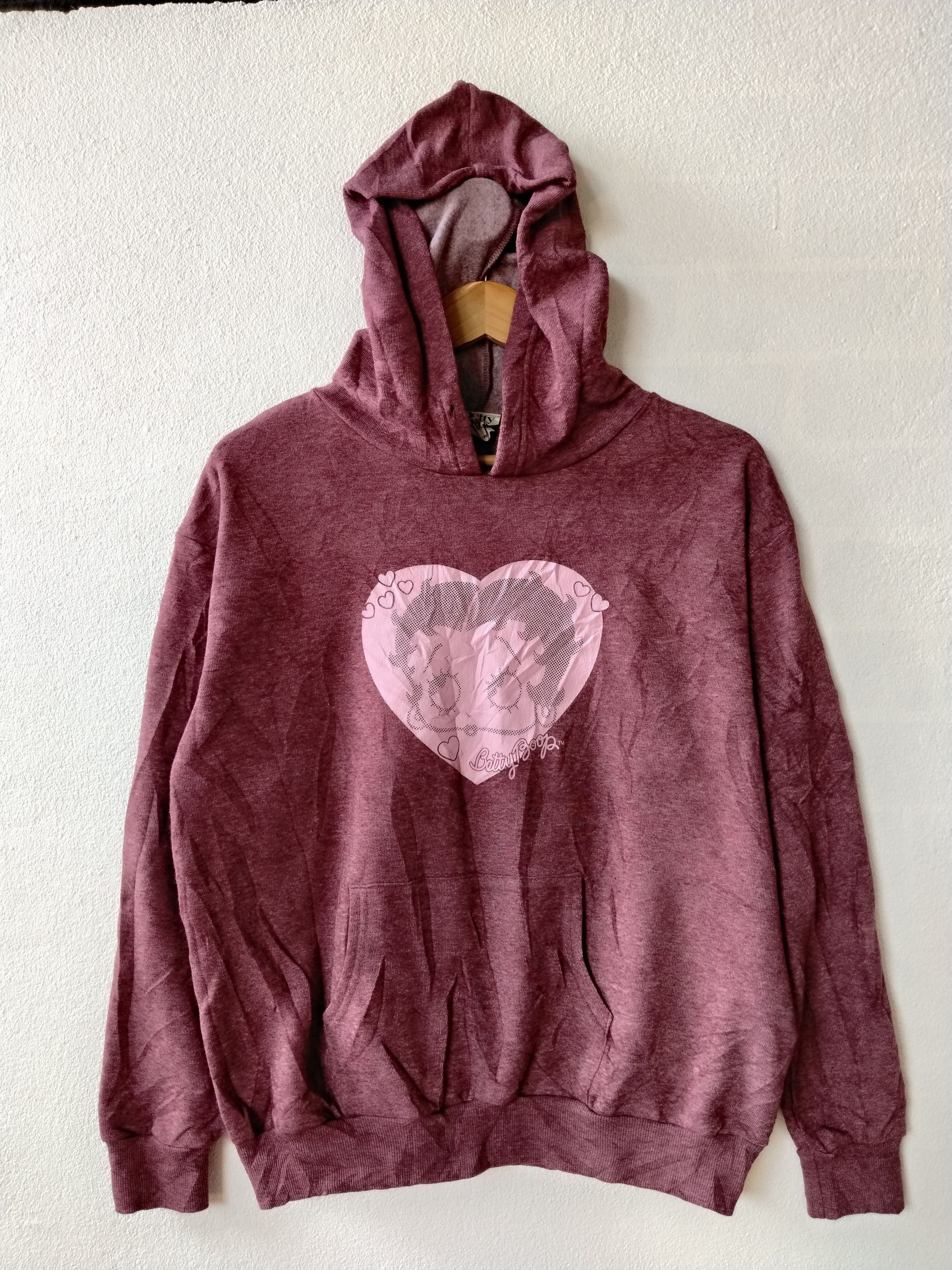 Japanese Brand Betty Boop Graphic Logo Hoodies Size US L / EU 52-54 / 3 - 1 Thumbnail