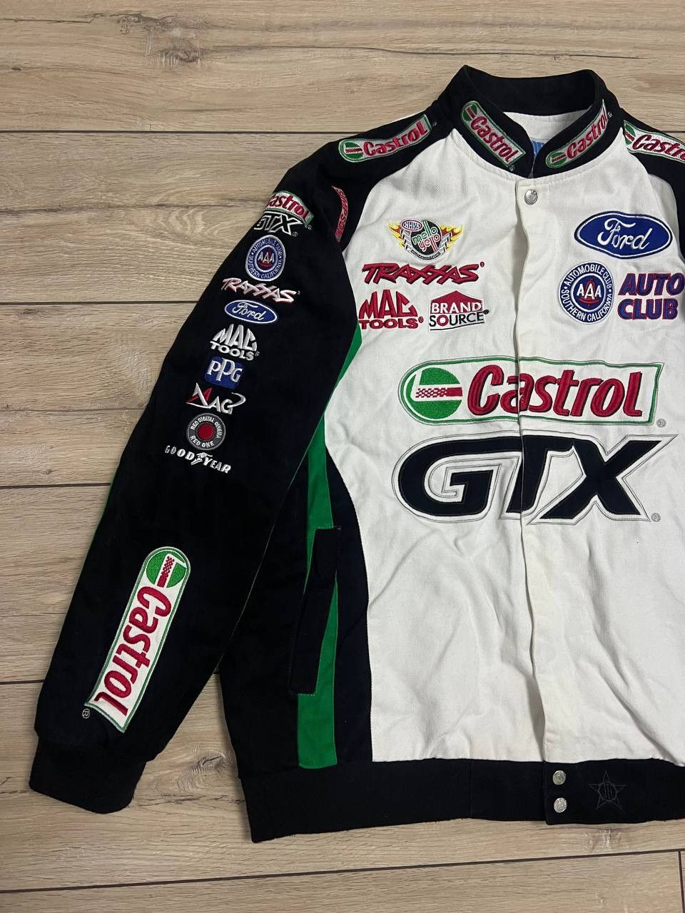 JH Design × Vintage Men Castor GTX JH Design NASCAR Jacket Racing Vintage 2XL Size US XXL / EU 58 / 5 - 9 Thumbnail