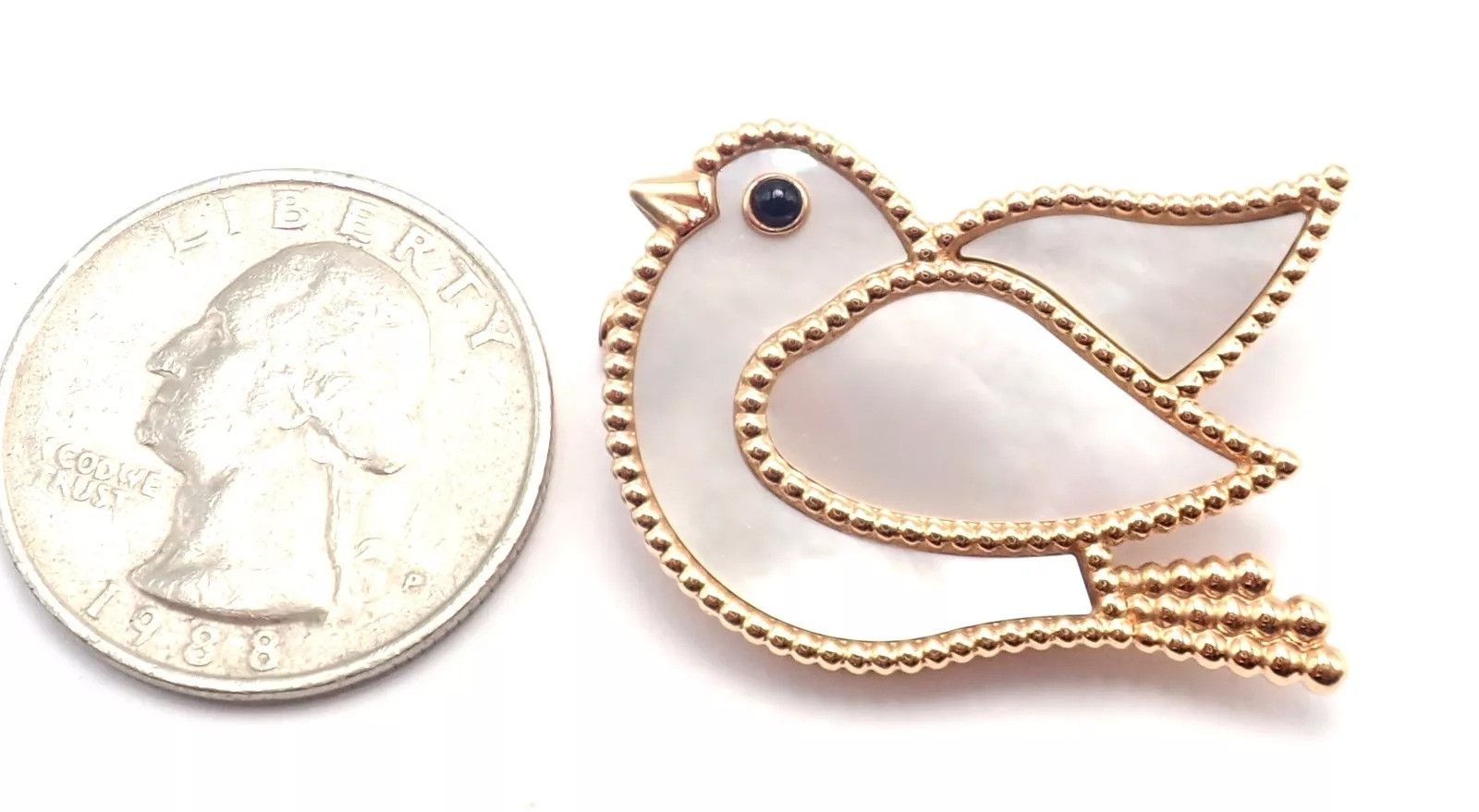 Van Cleef & Arpels Van Cleef & Arpels 18k Rose Gold Pearl Lucky Animals Brooch Size ONE SIZE - 5 Thumbnail