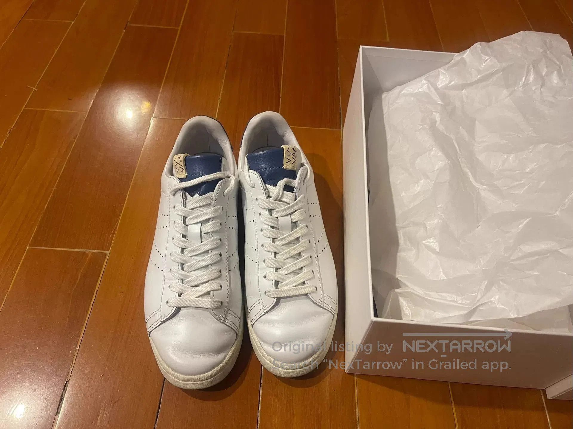 Visvim White Low-Top Sneakers Size 8. Size US 8 / EU 41 - 1 Thumbnail