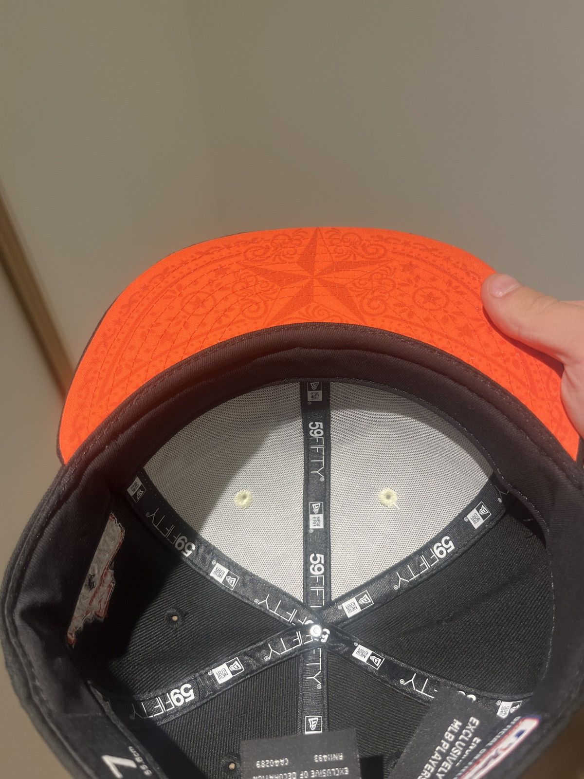 MLB × New Era SF Giants 59Fifty Size 7 With Patches Size ONE SIZE - 5 Thumbnail
