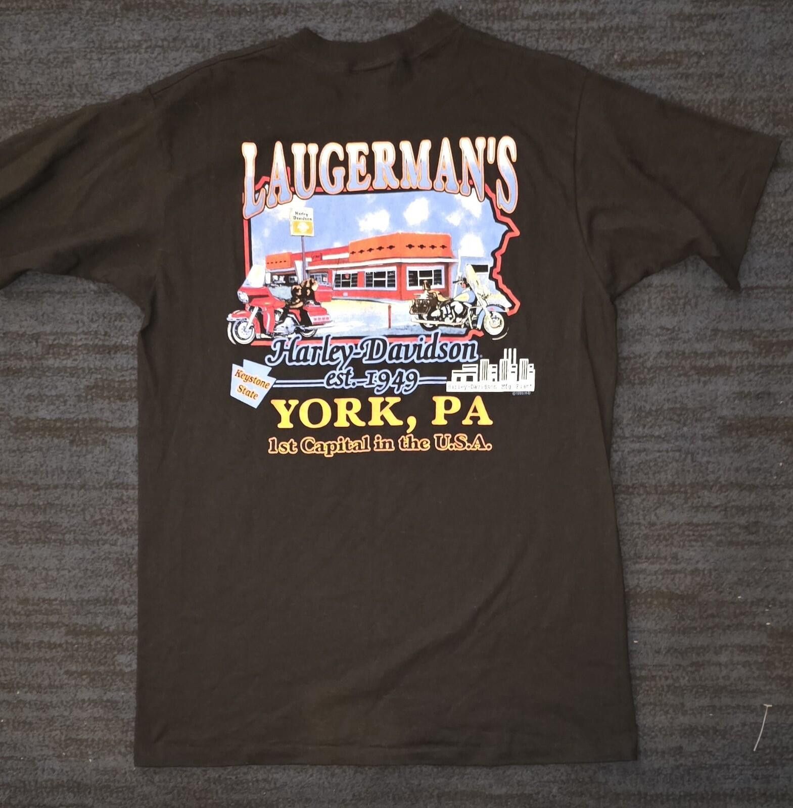 Harley Davidson Vintage 1995 Harley Davidson Holoubek Eagle Soars T-Shirt L Size US L / EU 52-54 / 3 - 4 Thumbnail