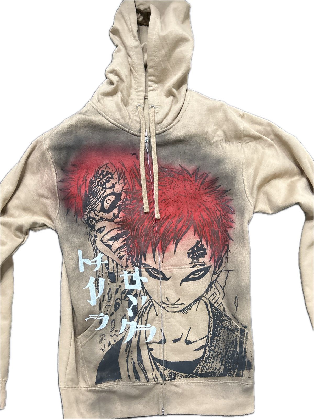 Other spray paint graphic gaara hoodie Size US S / EU 44-46 / 1 - 1 Thumbnail