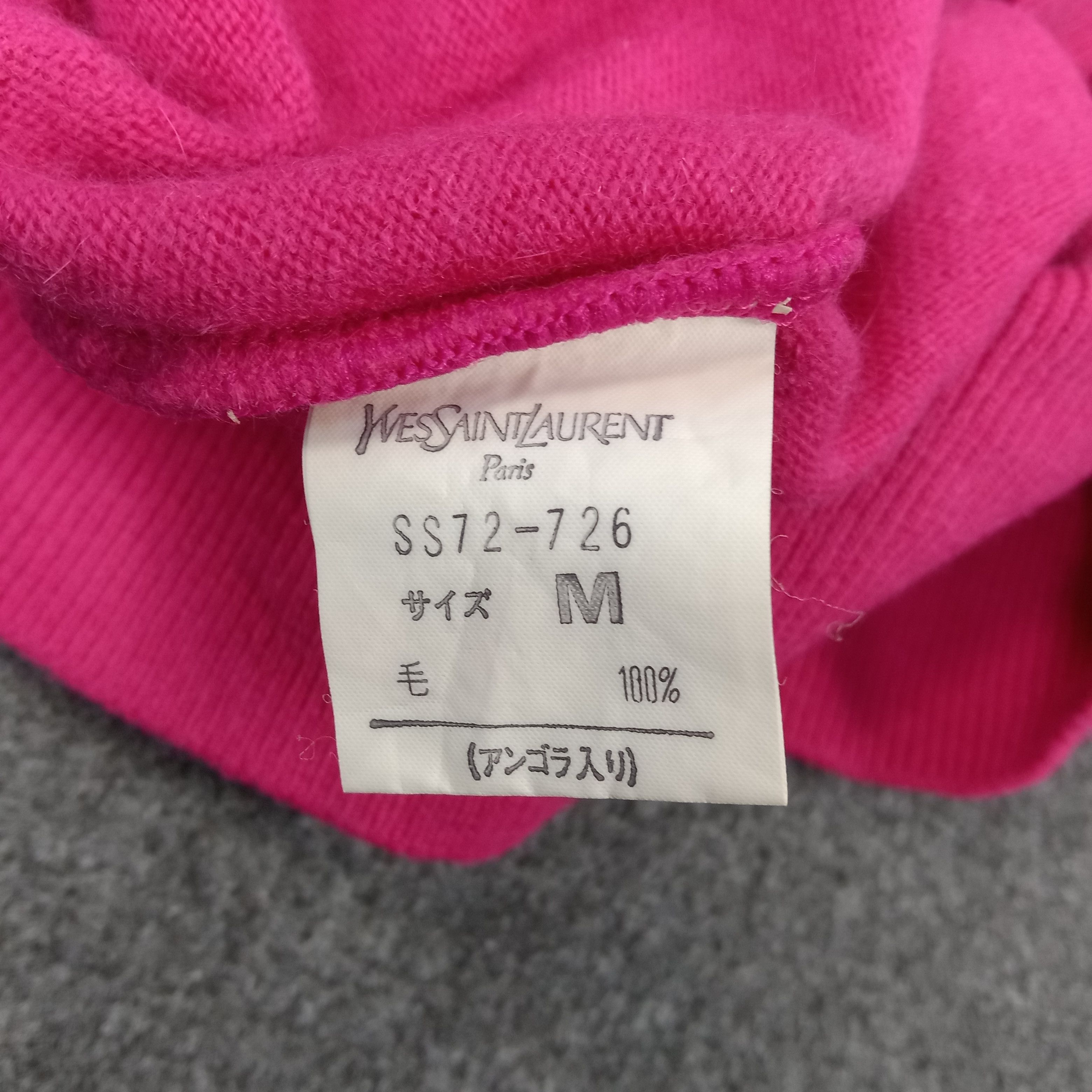 Vintage × Yves Saint Laurent Yves Saint Laurent Italian Brand Sweatshirt Size S / US 4 / IT 40 - 7 Thumbnail
