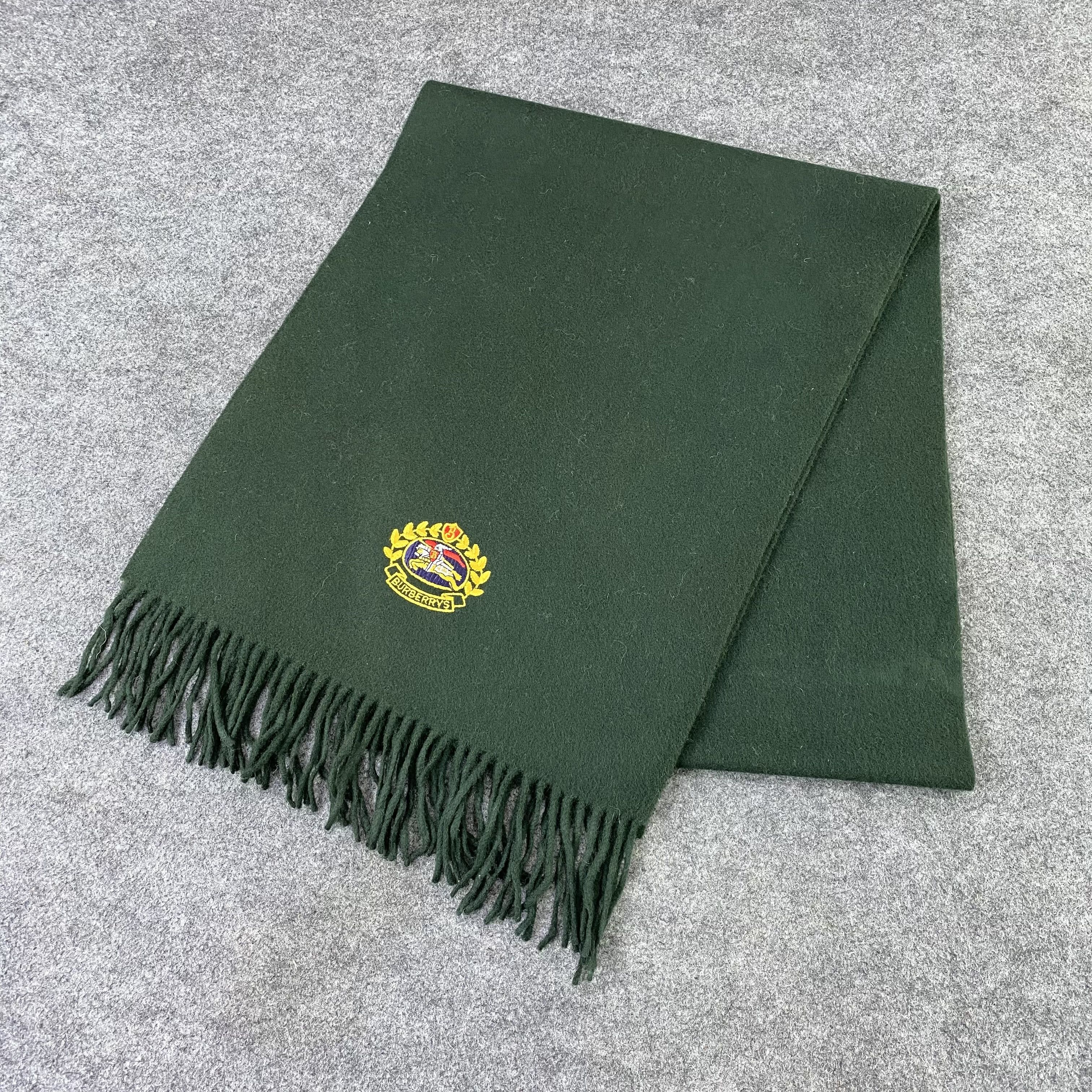 Burberry Burberry Lambswool Muffler / Scarf / Neckwear -K052 Size ONE SIZE - 4 Thumbnail