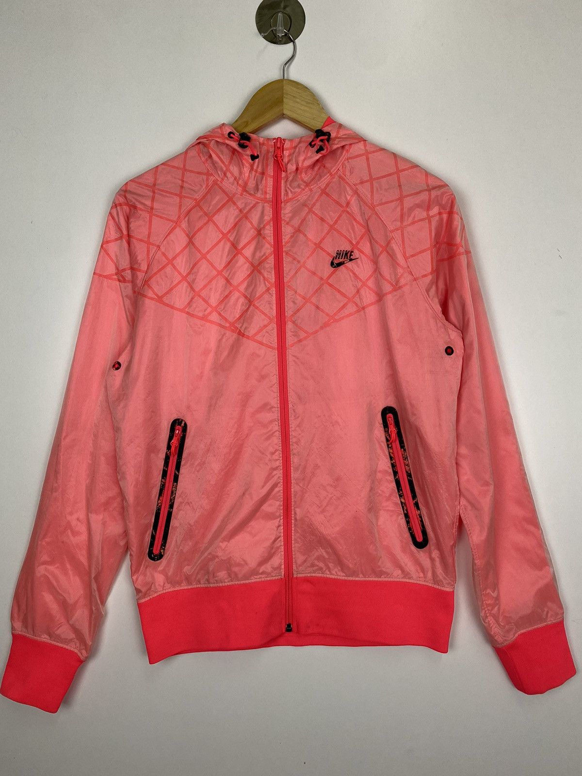 Nike × Vintage Vintage Y2K Nike Light Jacket Peach Size US S / EU 44-46 / 1 - 1 Thumbnail