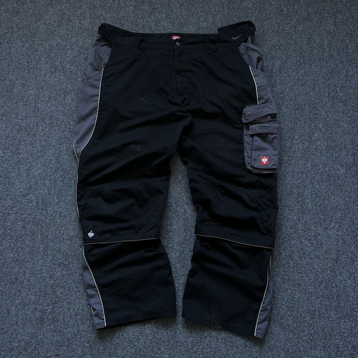 Carhartt VTG Engelbert Strauss Work Wear Pants W44xL32 Double Knee Size US 44 / EU 60 - 3 Thumbnail