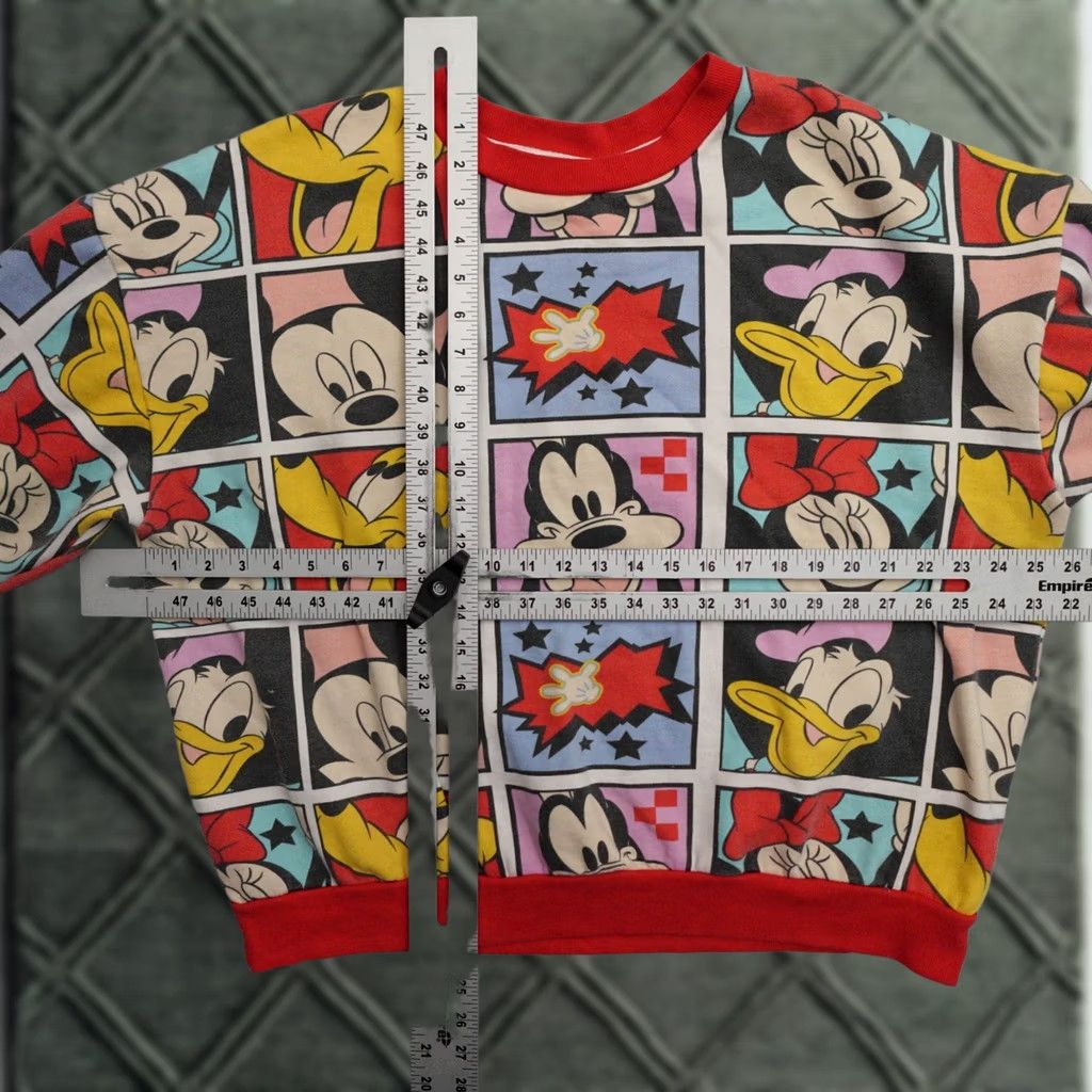 Mickey & Co. VINTAGE Mickey & Co Sweatshirt Womens 2XL Red Pullover Long Sleeve Size XXL / US 16-18 / IT 52-54 - 1 Thumbnail
