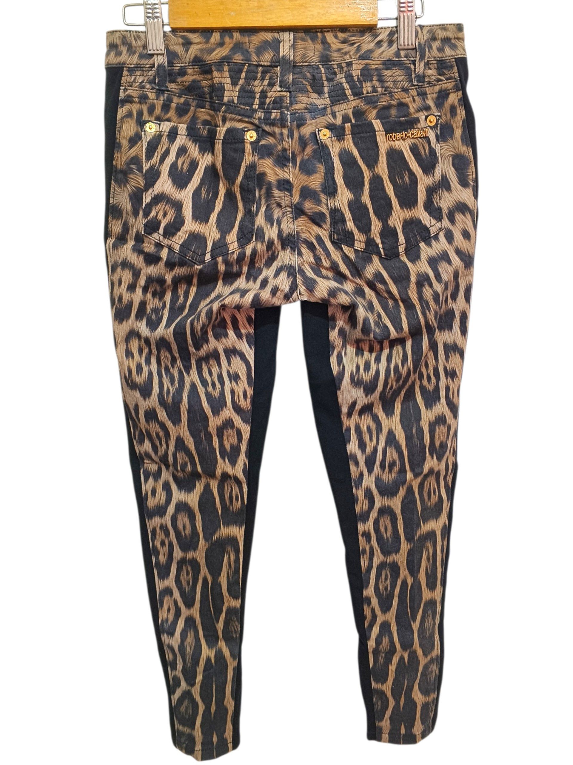 Roberto Cavalli Roberto cavalli Leopard capris pants Size 28" / US 6 / IT 42 - 3 Thumbnail