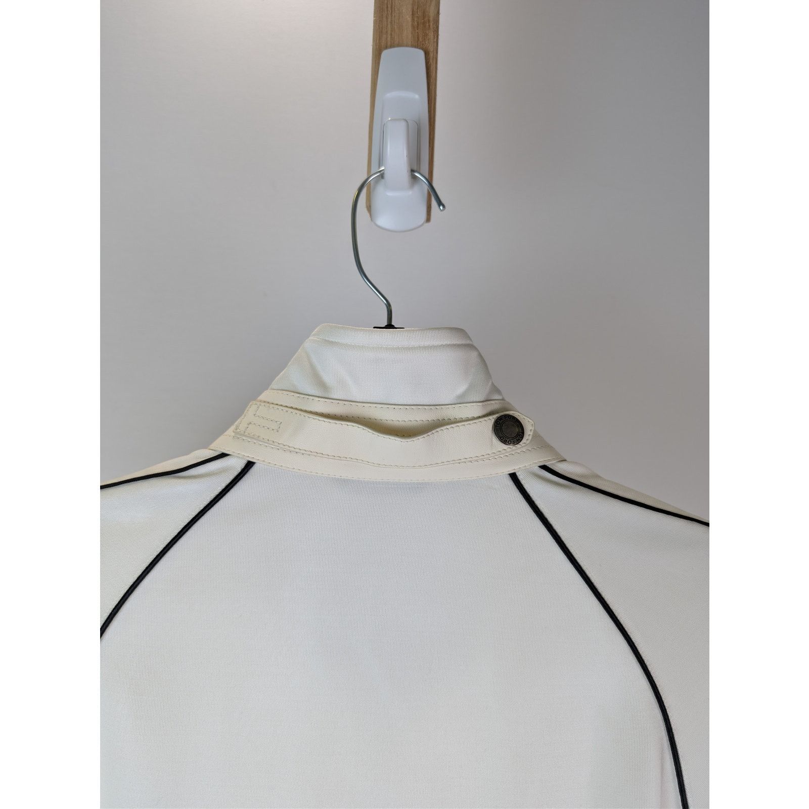 Tom Ford o1rshd1 Piping Detail Sports Jacket in Ivory Size US M / EU 48-50 / 2 - 16 Thumbnail