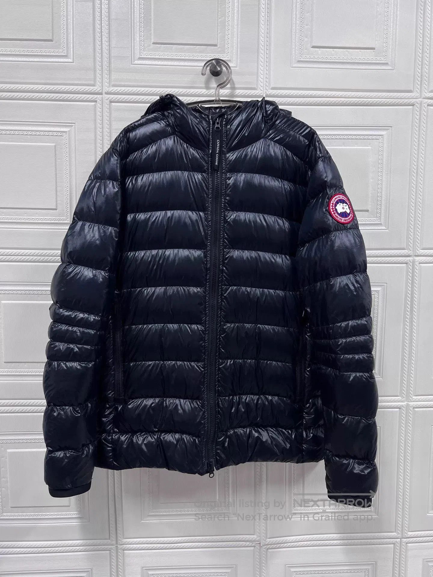 Canada Goose Black Quilted Hooded Puffer Jacket XL. Size US XL / EU 56 / 4 - 1 Thumbnail