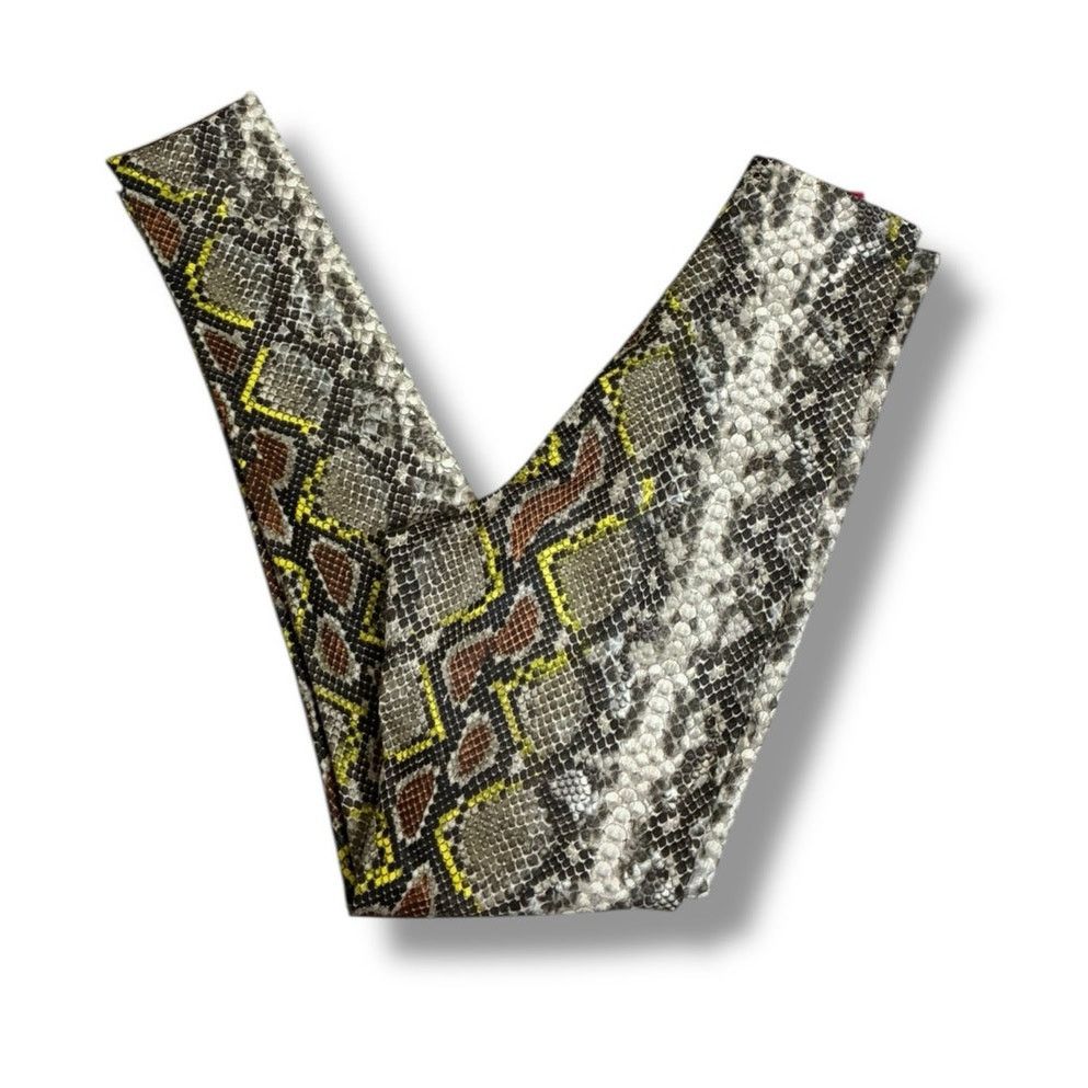 Commando Commando Control Neon Snake Faux Leather Animal Legging NWT Size 25" / US 0 / IT 36 - 9 Thumbnail