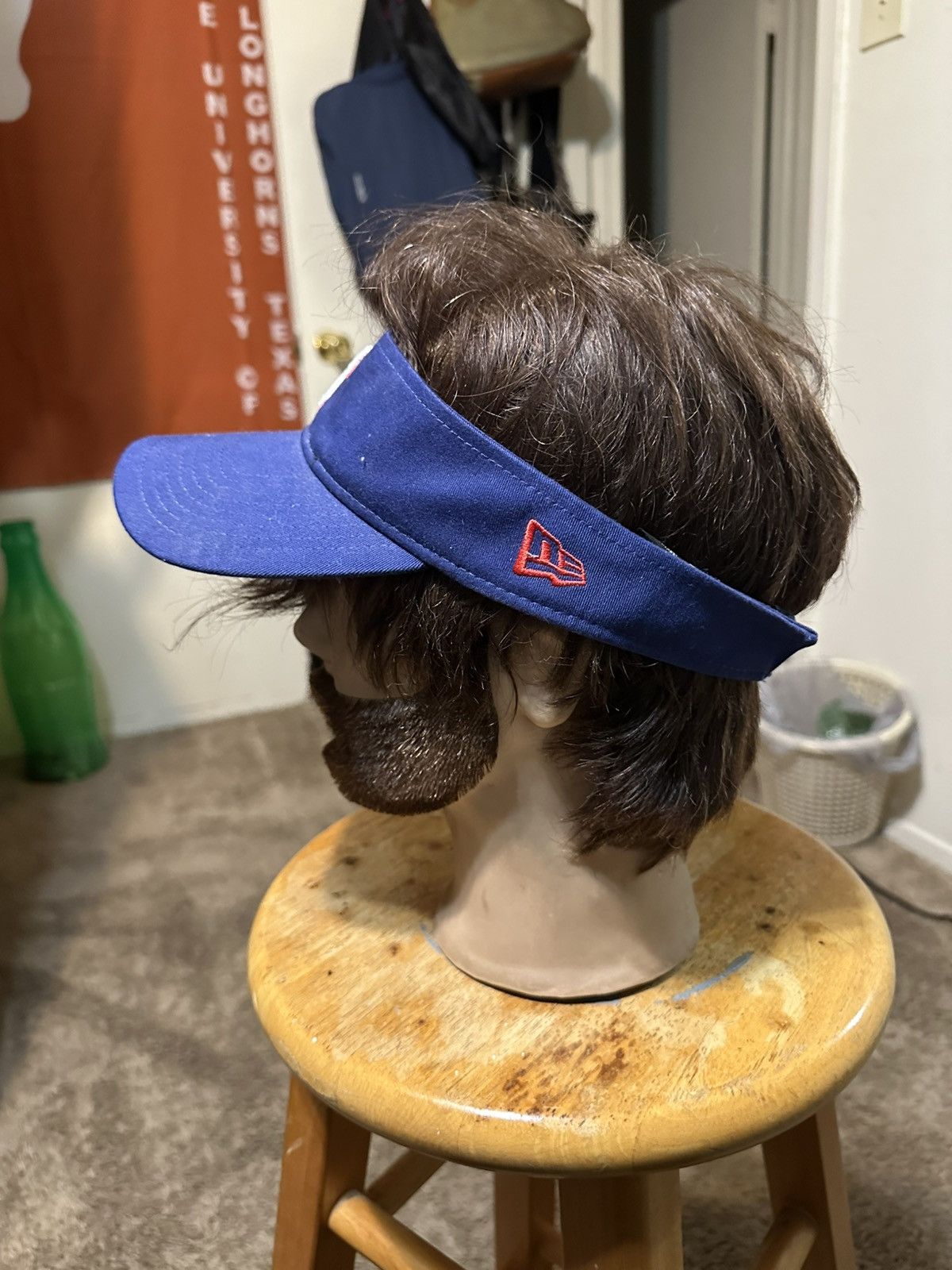 MLB Vintage MLB Texas Rangers “triple blue” sun visor hat 90s Size ONE SIZE - 5 Thumbnail