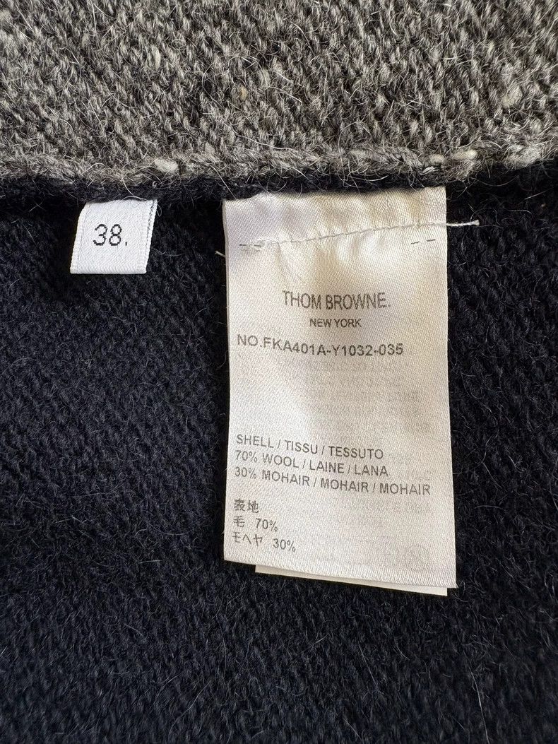 Thom Browne Thom Browne Gray striped knit sweater Size XS / US 0-2 / IT 36-38 - 6 Thumbnail