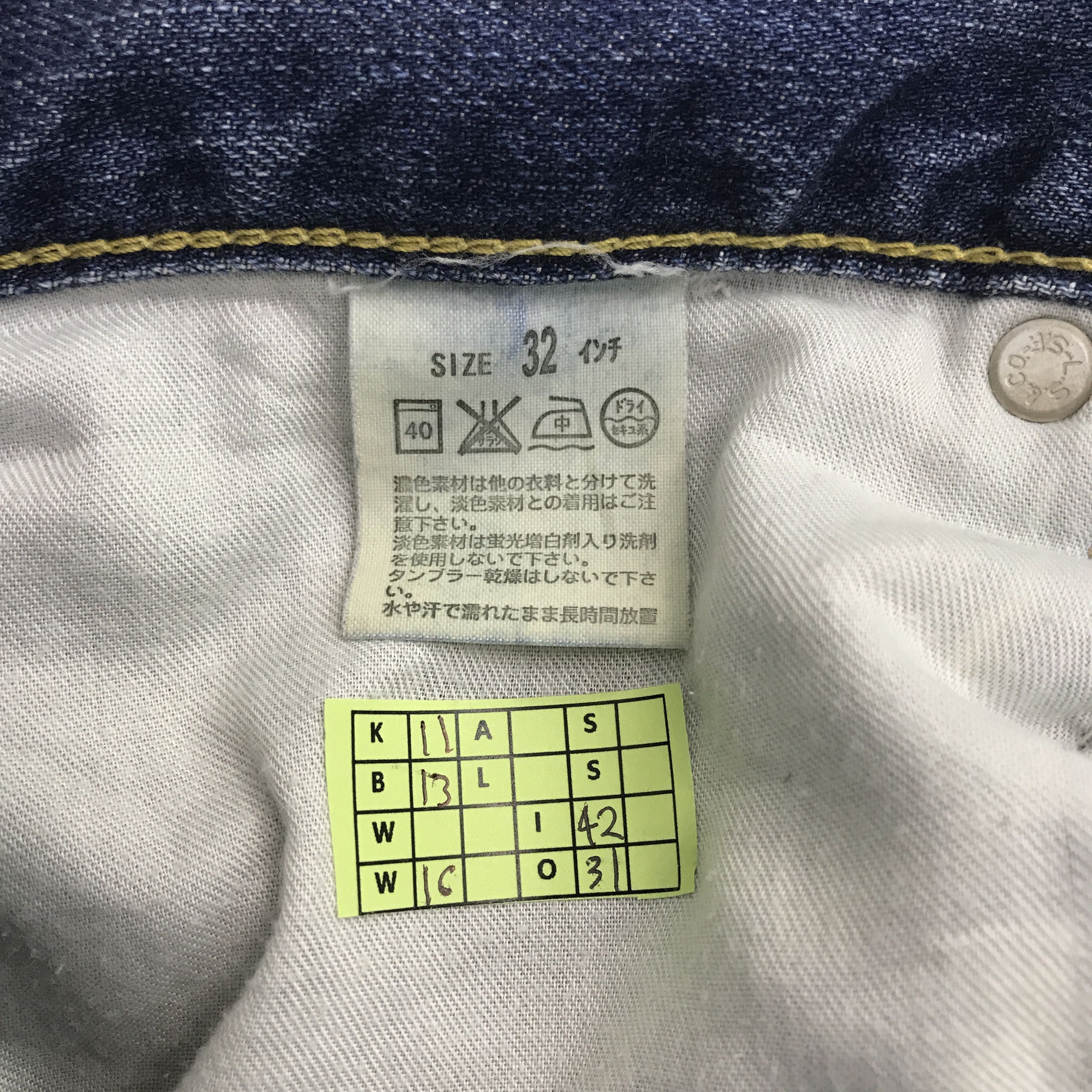 Levi's × Vintage Vintage Levi's 702 Faded denim Distressed jeans pants Size US 32 / EU 48 - 13 Thumbnail
