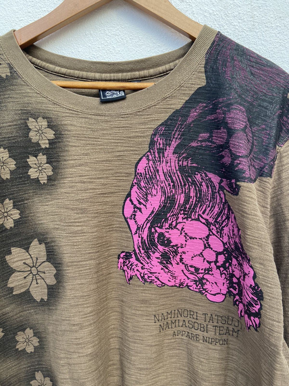 Japanese Brand 🔥 Naminori TAtsujin Namiasobi team t shirt long sleeve Size US L / EU 52-54 / 3 - 4 Thumbnail
