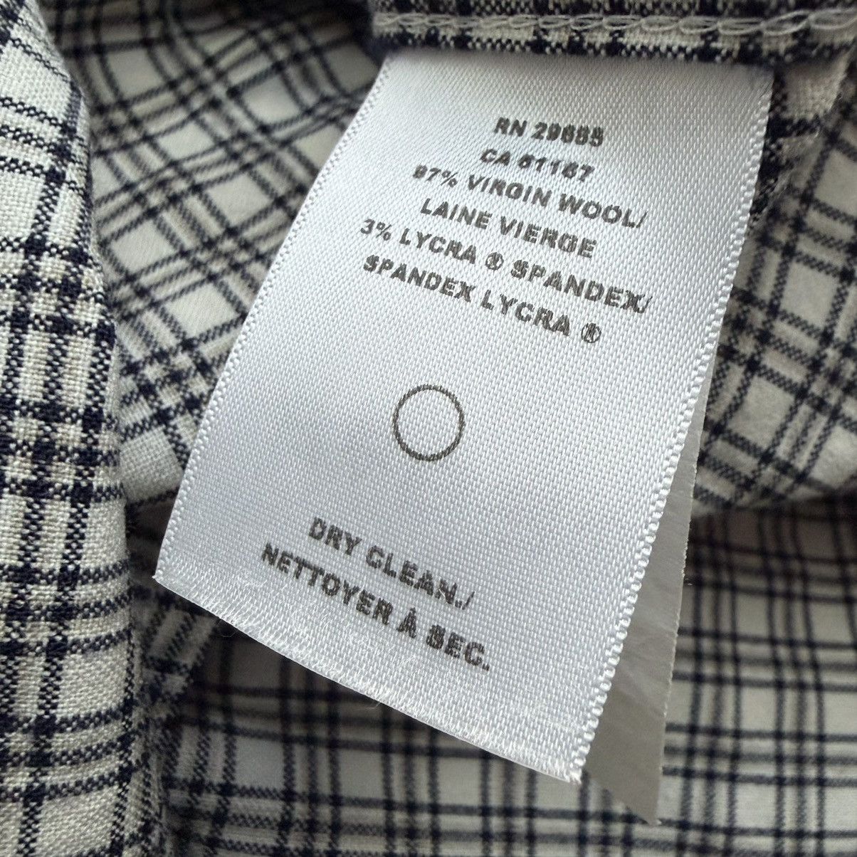Pendleton Pendleton Fitted Shirt Mens XL Blue Plaid Virgin Wool Button Size US XL / EU 56 / 4 - 5 Thumbnail