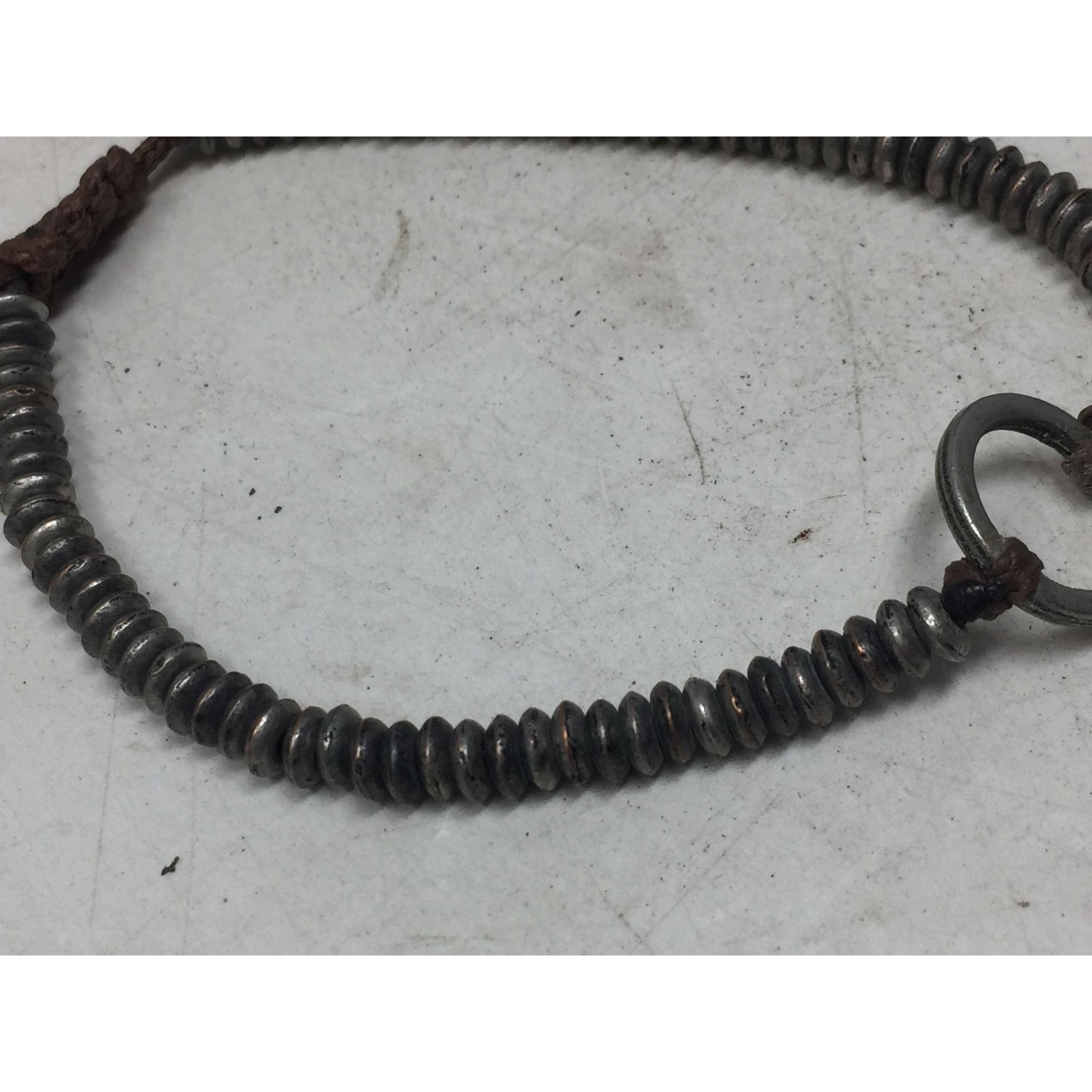 Other Women's Adjustable Bracelet/Anklet with Silver Tone Beads Size ONE SIZE - 5 Thumbnail