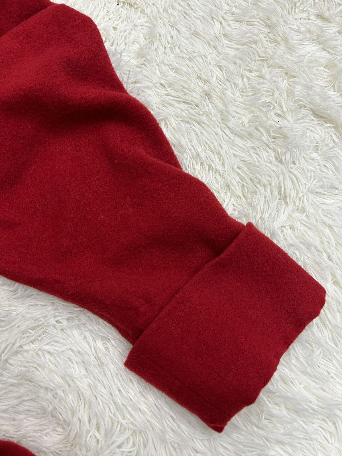 Hiroko Koshino Homme × Japanese Brand × Vintage Vtg Hiroko Koshino Detachable Hoodie Lining Wool Long Jacket Size M / US 6-8 / IT 42-44 - 7 Thumbnail
