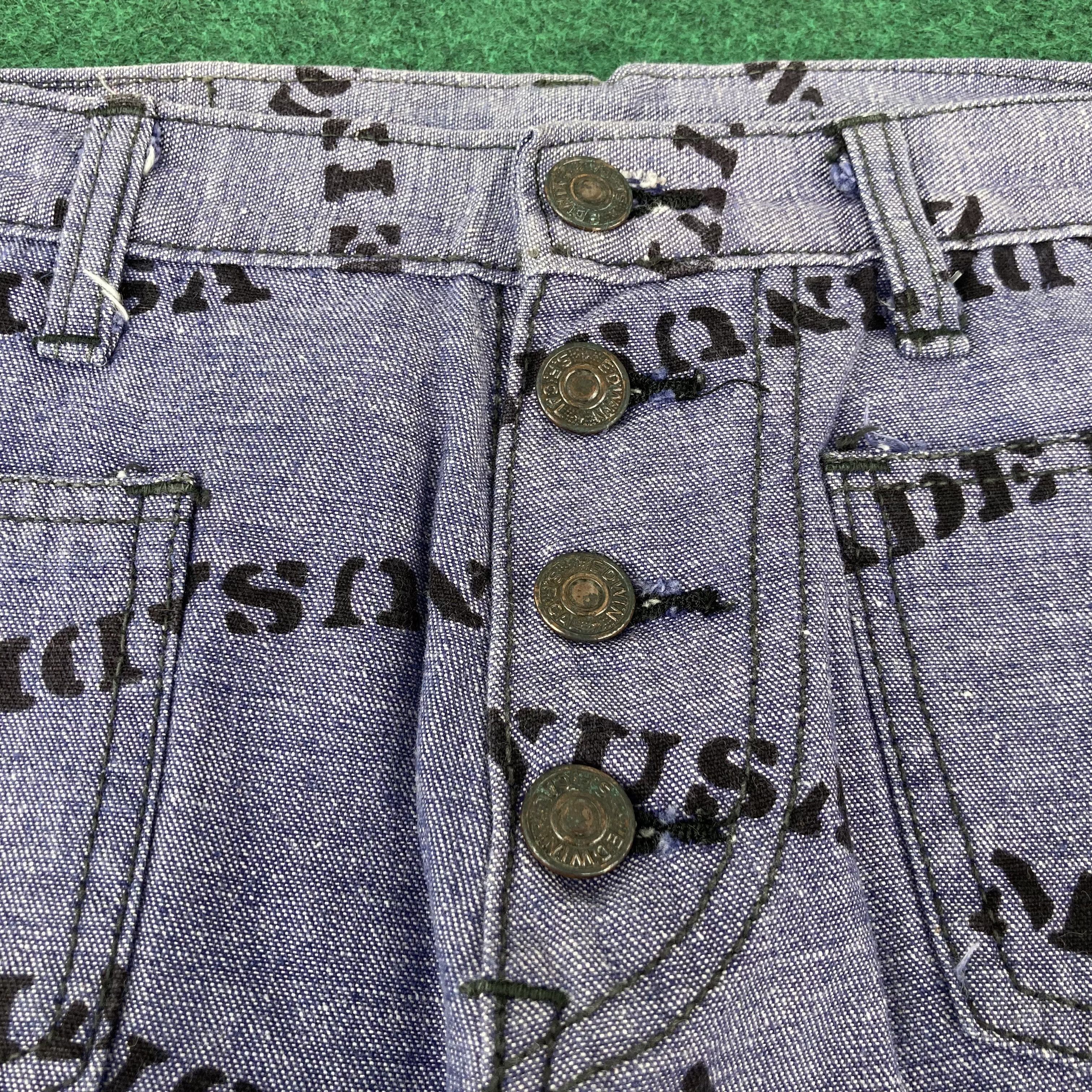 Edwin 26x29 Vintage Edwin Denim 70s Bootcut Wide Flared Jeans Size US 26 / EU 42 - 4 Thumbnail