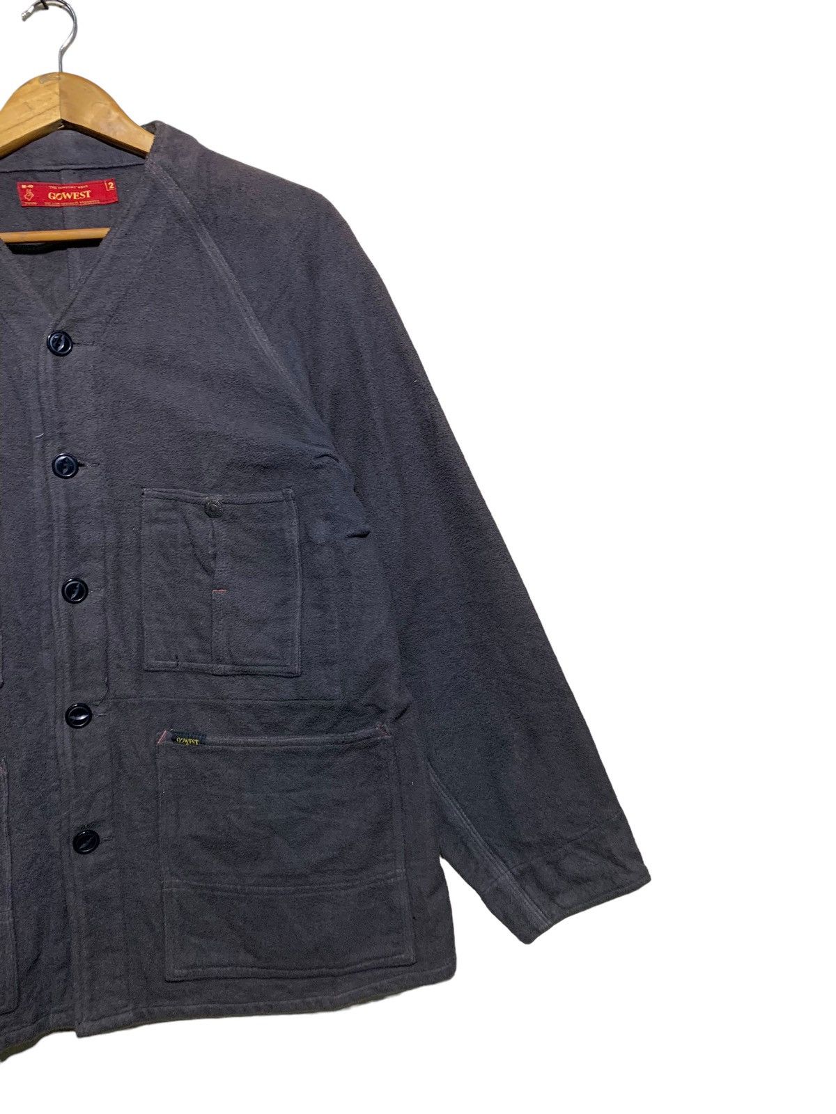 Japanese Brand × Vintage 🔥GO WEST MOLESKIN WORKWEAR JACKETS Size US M / EU 48-50 / 2 - 3 Thumbnail
