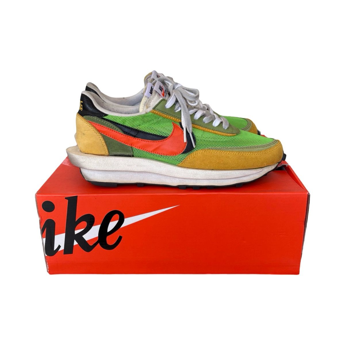 Nike × Sacai LD Waffle Green Gusto Size US 9 / EU 42 - 1 Thumbnail