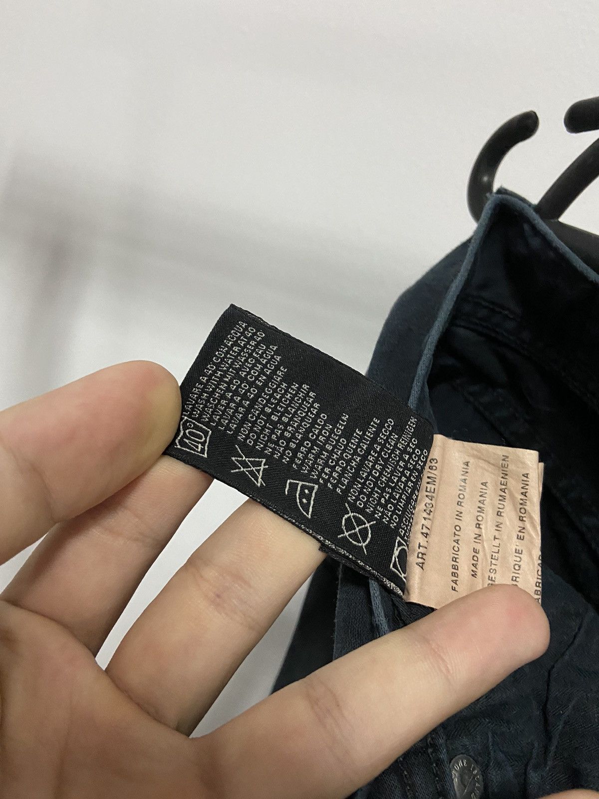 Massimo Osti × Stone Island × Vintage Stone Island Denims logo pocket Vintage jeans Pants Size US 32 / EU 48 - 9 Thumbnail
