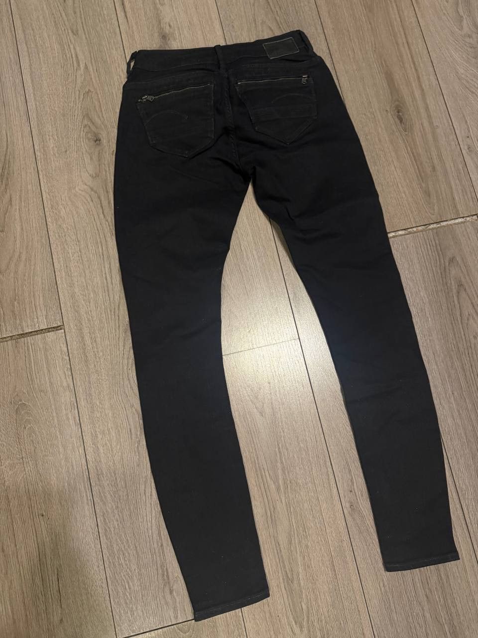 G-Star Women G-star raw jeans 27x32 black Midge zip mid skinny Size 27" / US 4 / IT 40 - 8 Thumbnail