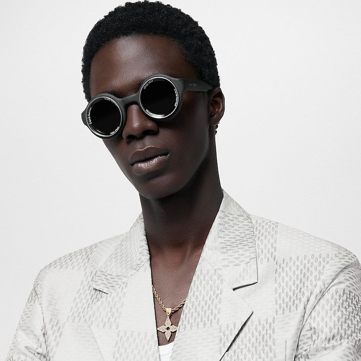 Louis Vuitton LV Super Vision Round Sunglasses Size ONE SIZE - 2 Thumbnail