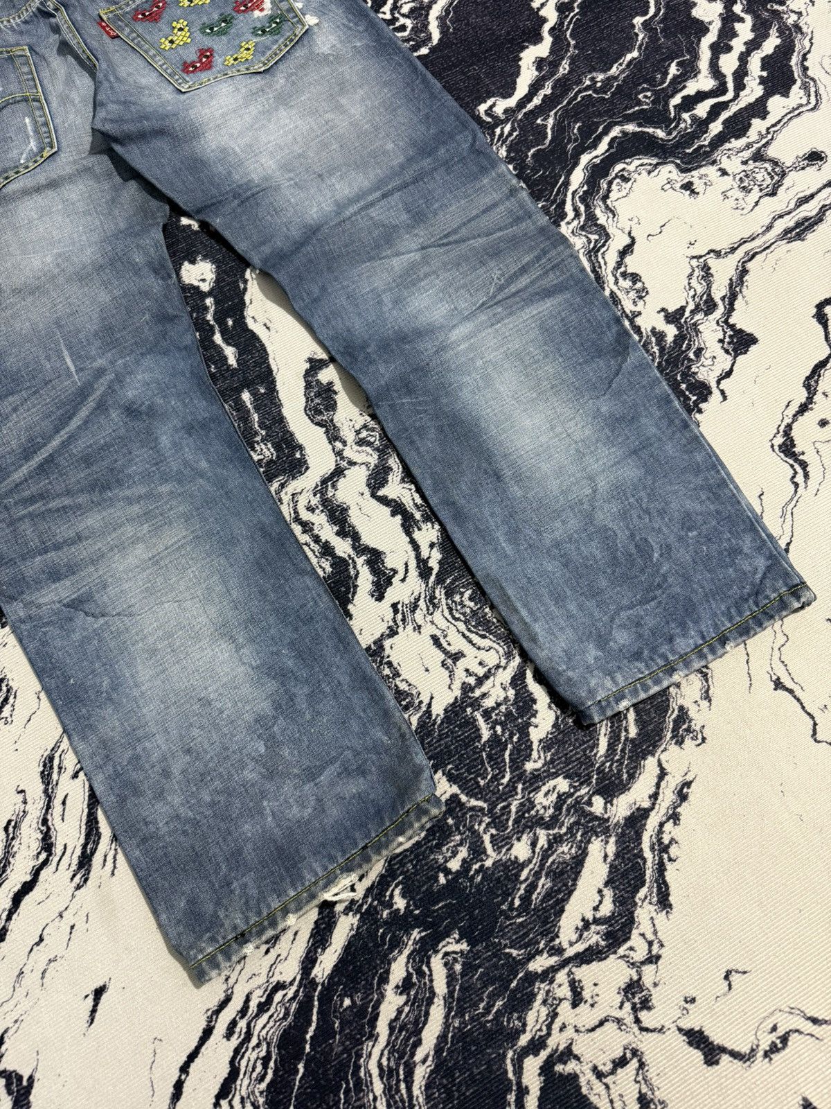Vintage Vintage BT-play cdg distressed jeans Size US 30 / EU 46 - 5 Thumbnail
